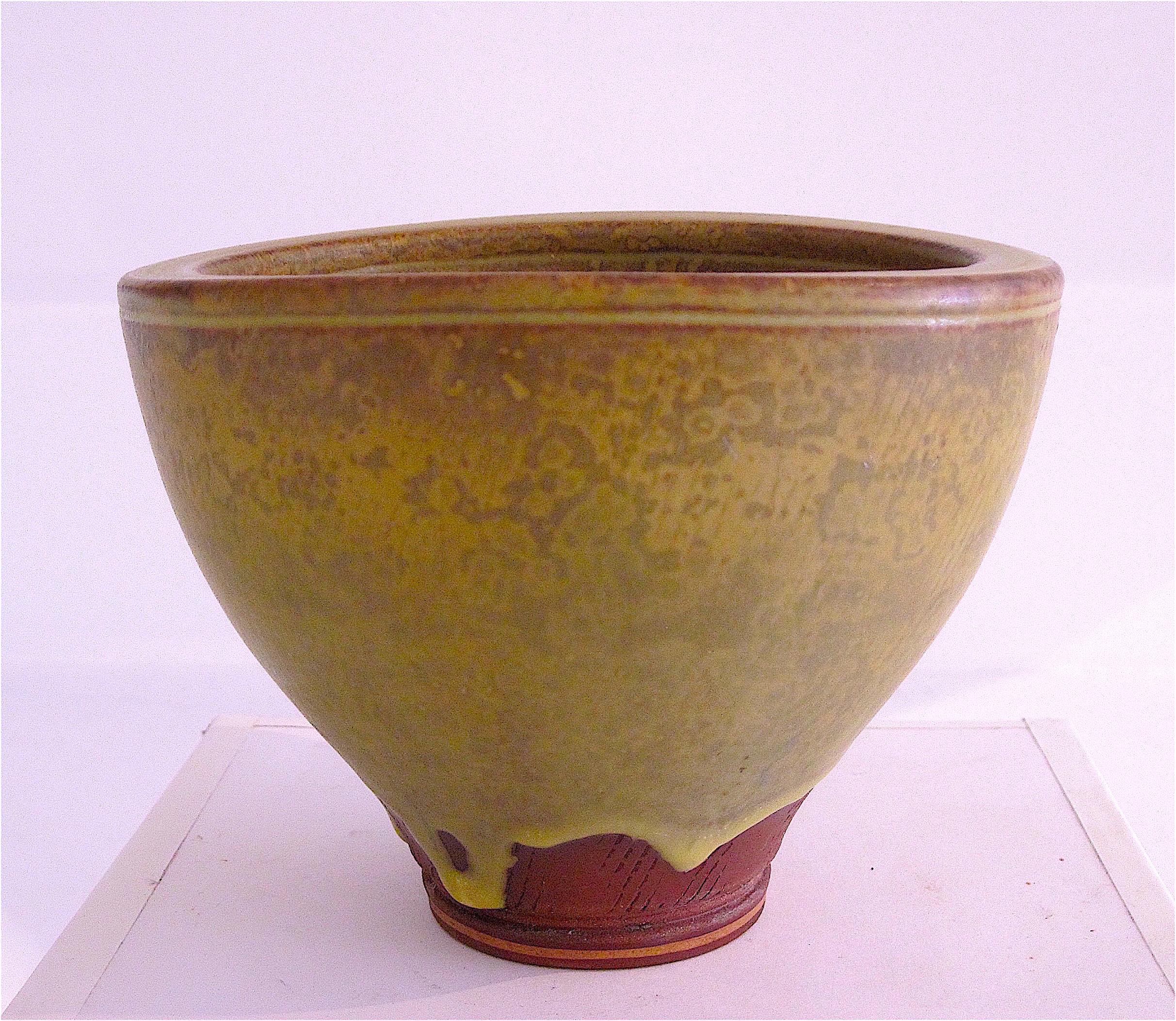 Hand-Crafted Rare and Beautiful Wilhelm Kage Farsta Bowl For Sale