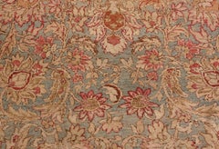 Large Antique Indian Agra Rug. Size: 10' 8" x 18' 3"