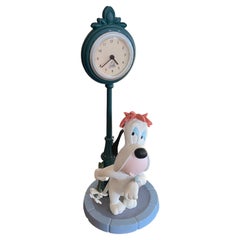 Rare and Collectable Droopy by the Clock by Demons & Merveilles Figurine Statue