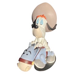 Statuette de Droopy chevauchant un cheval par Demons & Merveilles, rare et de collection