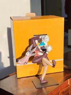Rare and Collectable Wolf by Demons & Merveilles Figurine Statue