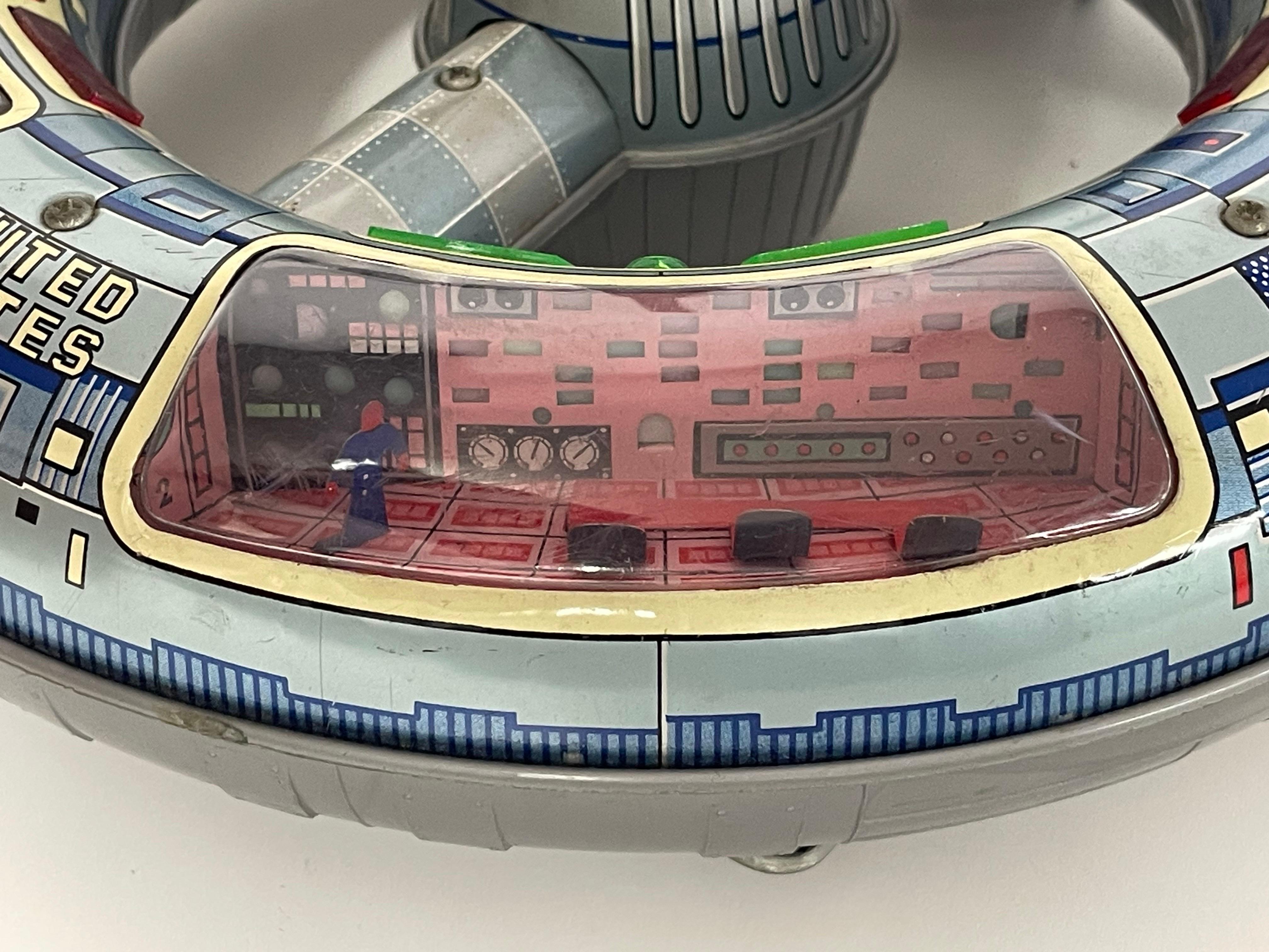 Seltenes und Sammlerstück 1960er Horikawa Space Station Spielzeug im Angebot 5