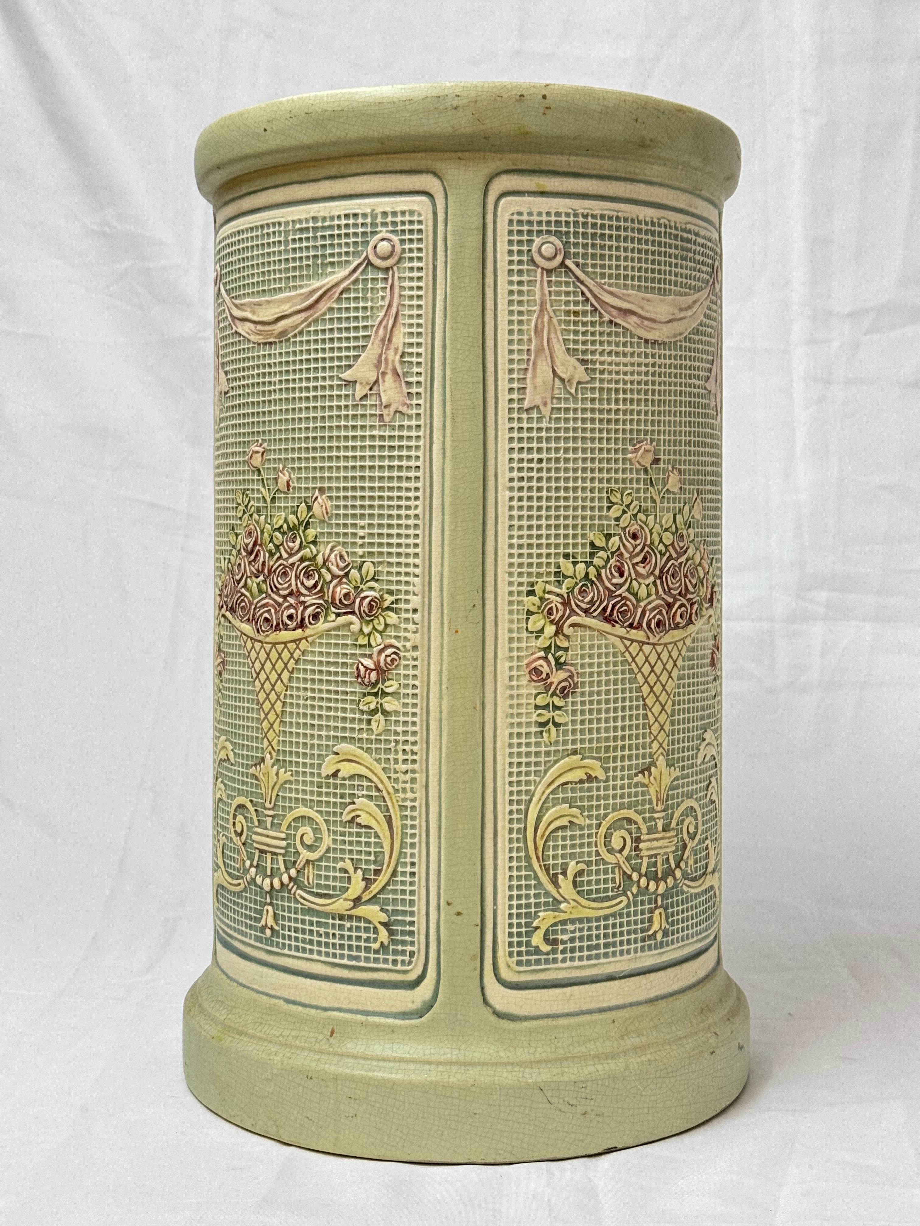 Rare and Collectible Weller Dupont Jardiniere For Sale 12