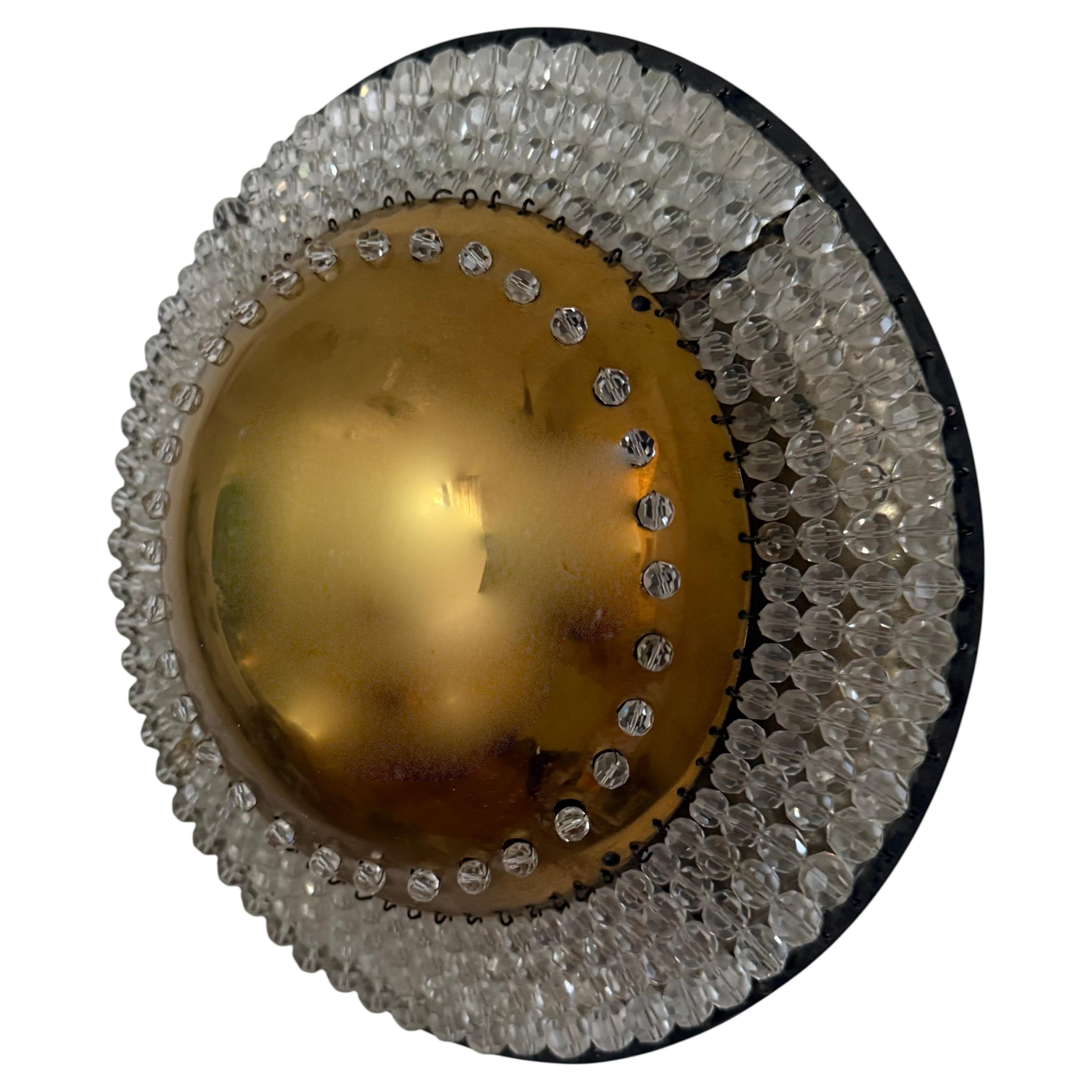 rare and early Bakalowits wall lamp For Sale