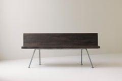 Rare and early Bossche School bench by Dom Hans van der Laan, 1967.