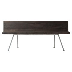 Rare and early Bossche School bench by Dom Hans van der Laan, 1967.