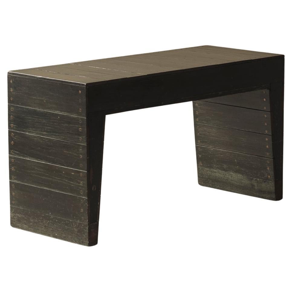 Rare and early Bossche School console by Dom Hans van der Laan, 1962