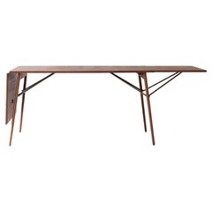 Rare et ancienne table à abattant de Børge Mogensen pour Søborg Mobelfabrik, DK 1953