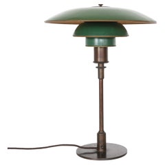 Rara y temprana lámpara de mesa Poul Henningsen PH 4/3, años 30