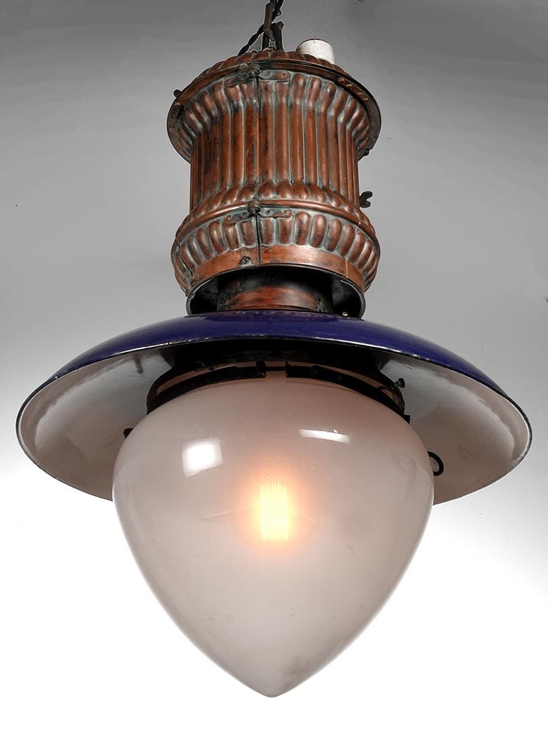 American Rare and Early Westinghouse Street Lamp For Sale
