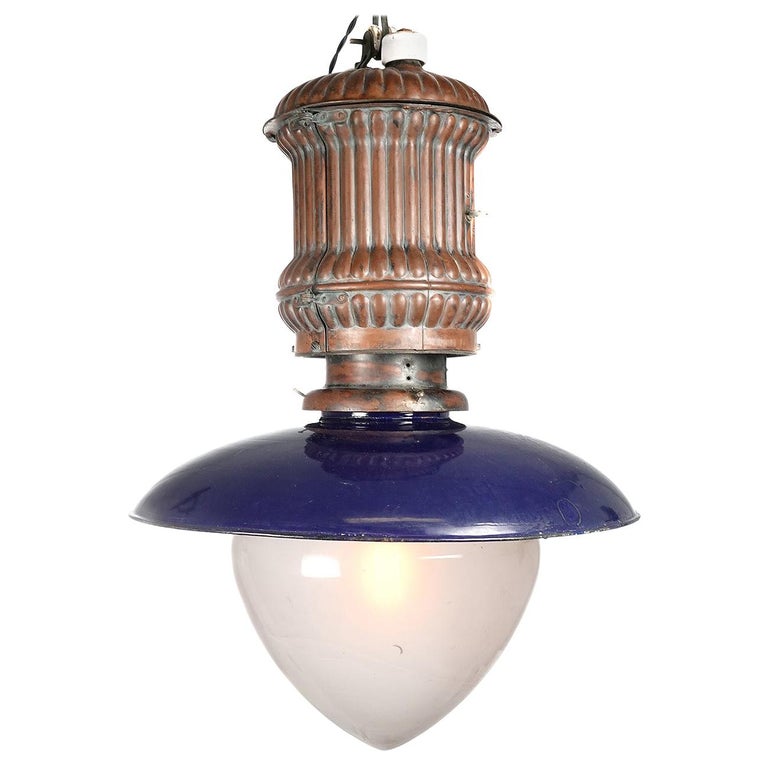 Rare and Early Westinghouse Street Lamp For Sale