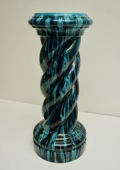 Rare and Elegant Art Nouveau Column Flower Stand