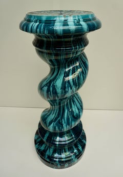 Rare and Elegant Art Nouveau Column Flower Stand