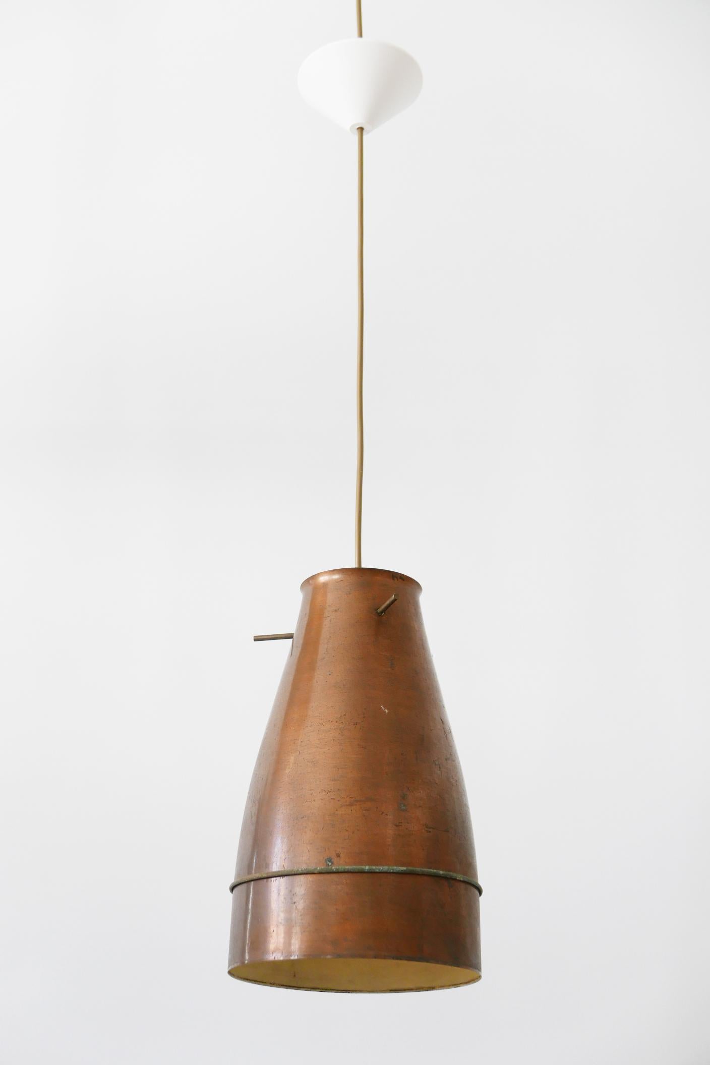 mid century hanging lamp