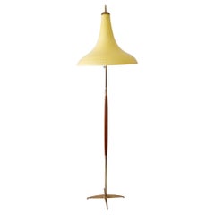Rara y Elegante Lámpara de Pie o Luz de Pie Moderna de Mediados de Siglo Austria Años 60