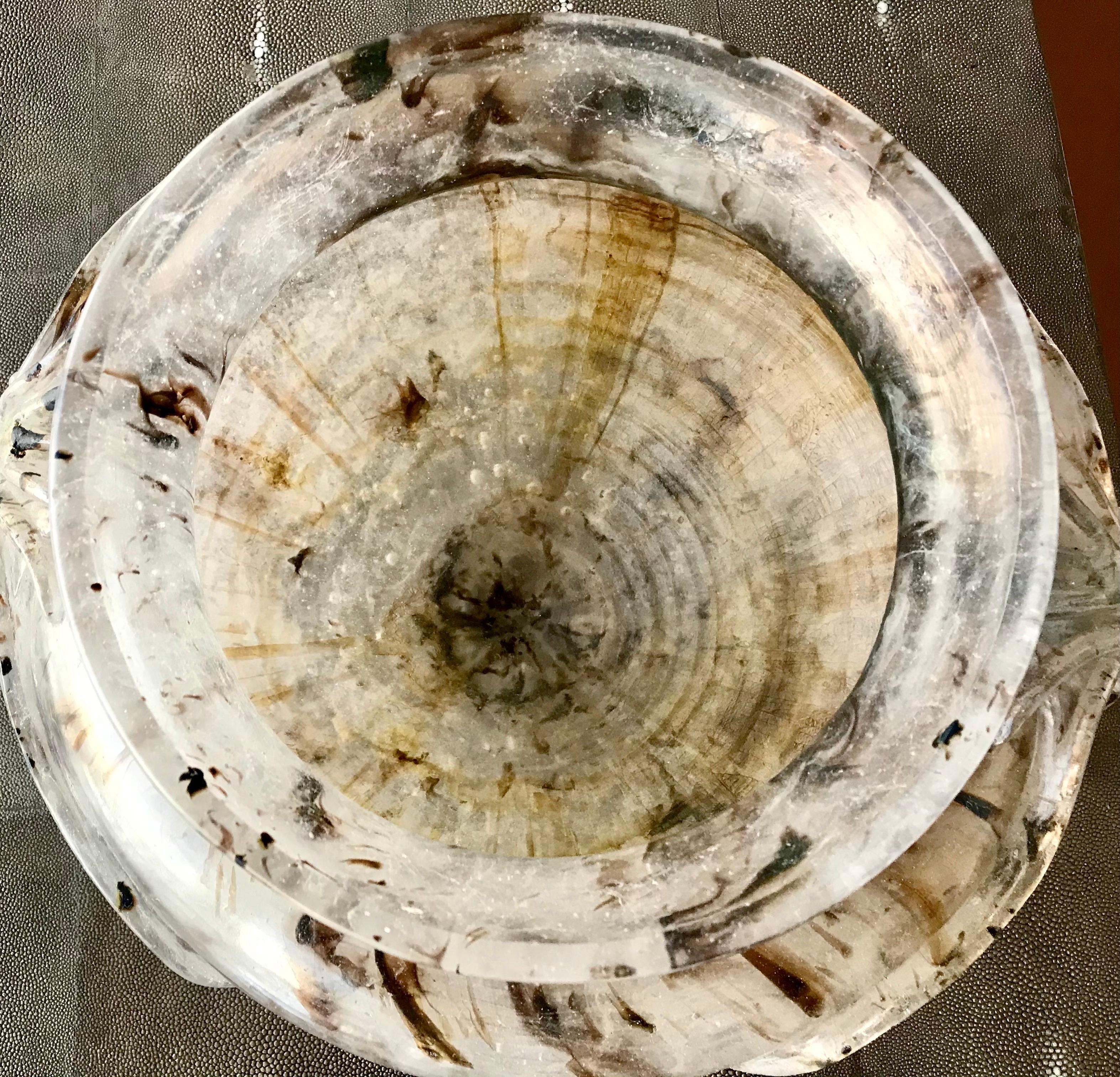 Rara ed eccezionale Patte de Verre Art Déco di Georges Despret in vendita 4