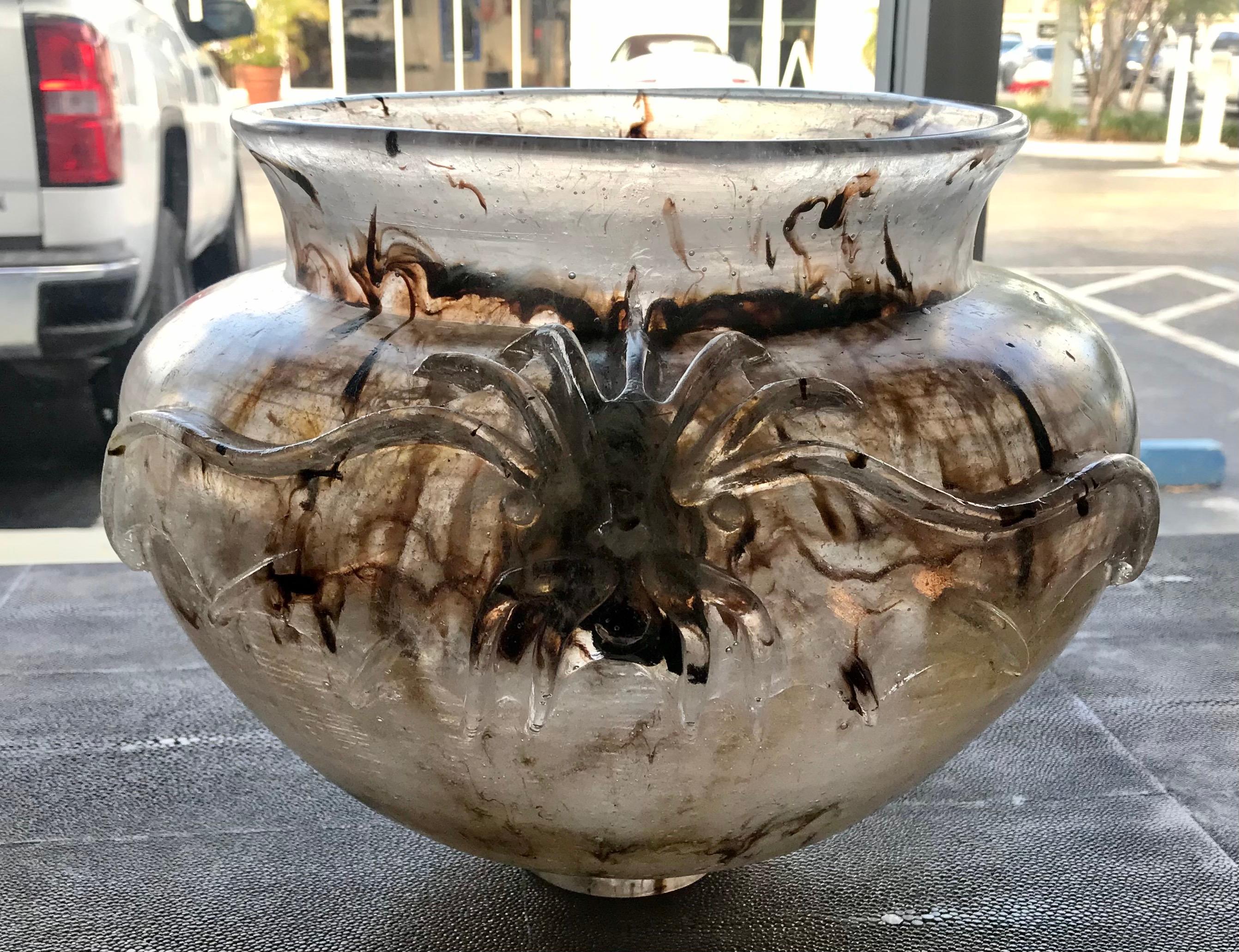 Rara ed eccezionale Patte de Verre Art Déco di Georges Despret in vendita 5