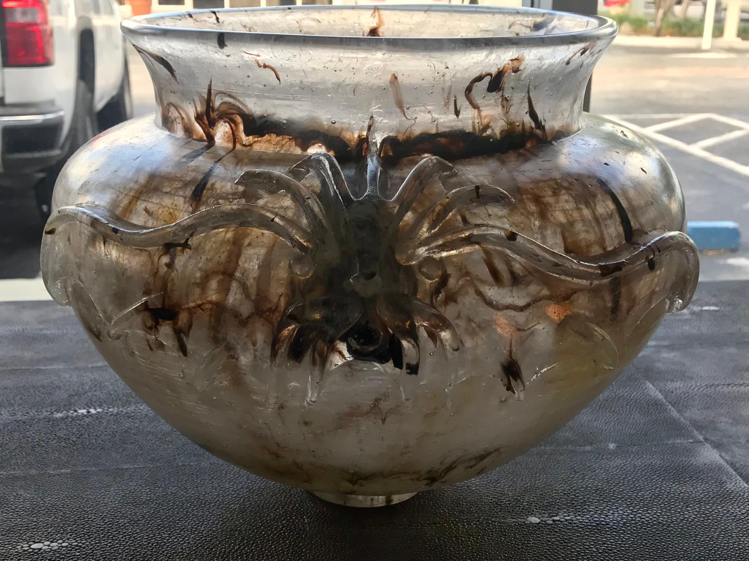 Rara ed eccezionale Patte de Verre Art Déco di Georges Despret in vendita 7