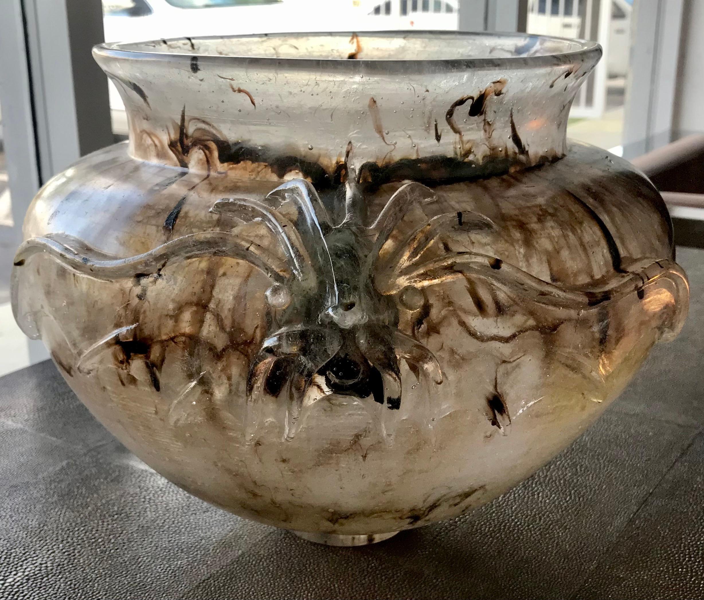 Rara ed eccezionale Patte de Verre Art Déco di Georges Despret in vendita 10