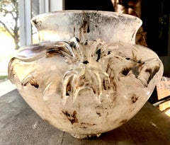 Rara y excepcional Pâte de Verre Art Déco de Georges Despret