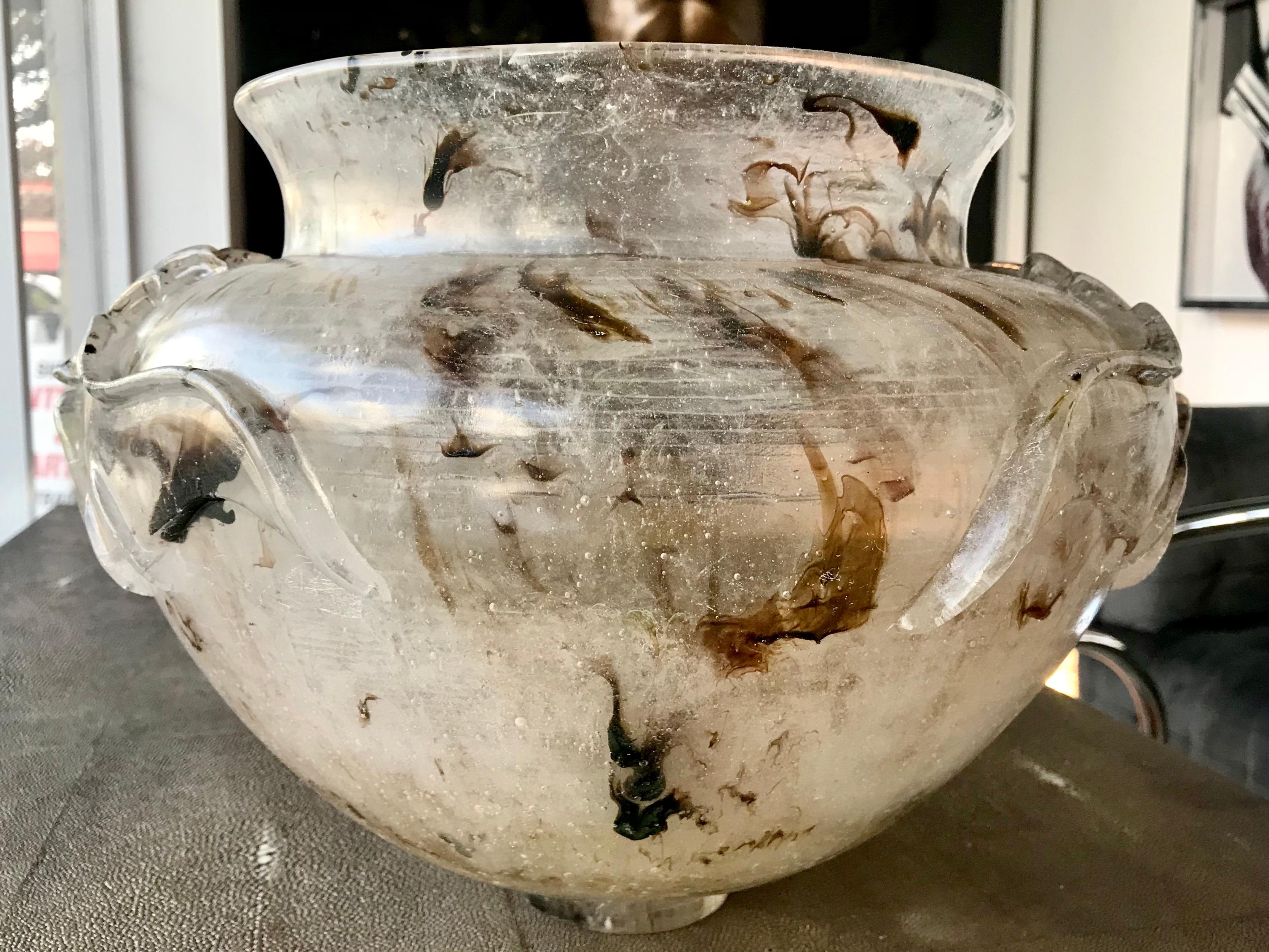 Rara ed eccezionale Patte de Verre Art Déco di Georges Despret in vendita 2