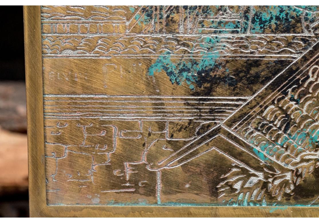 Supports de portes en bronze rares et exceptionnels par Philip et Kelvin Laverne Festival en vente 2