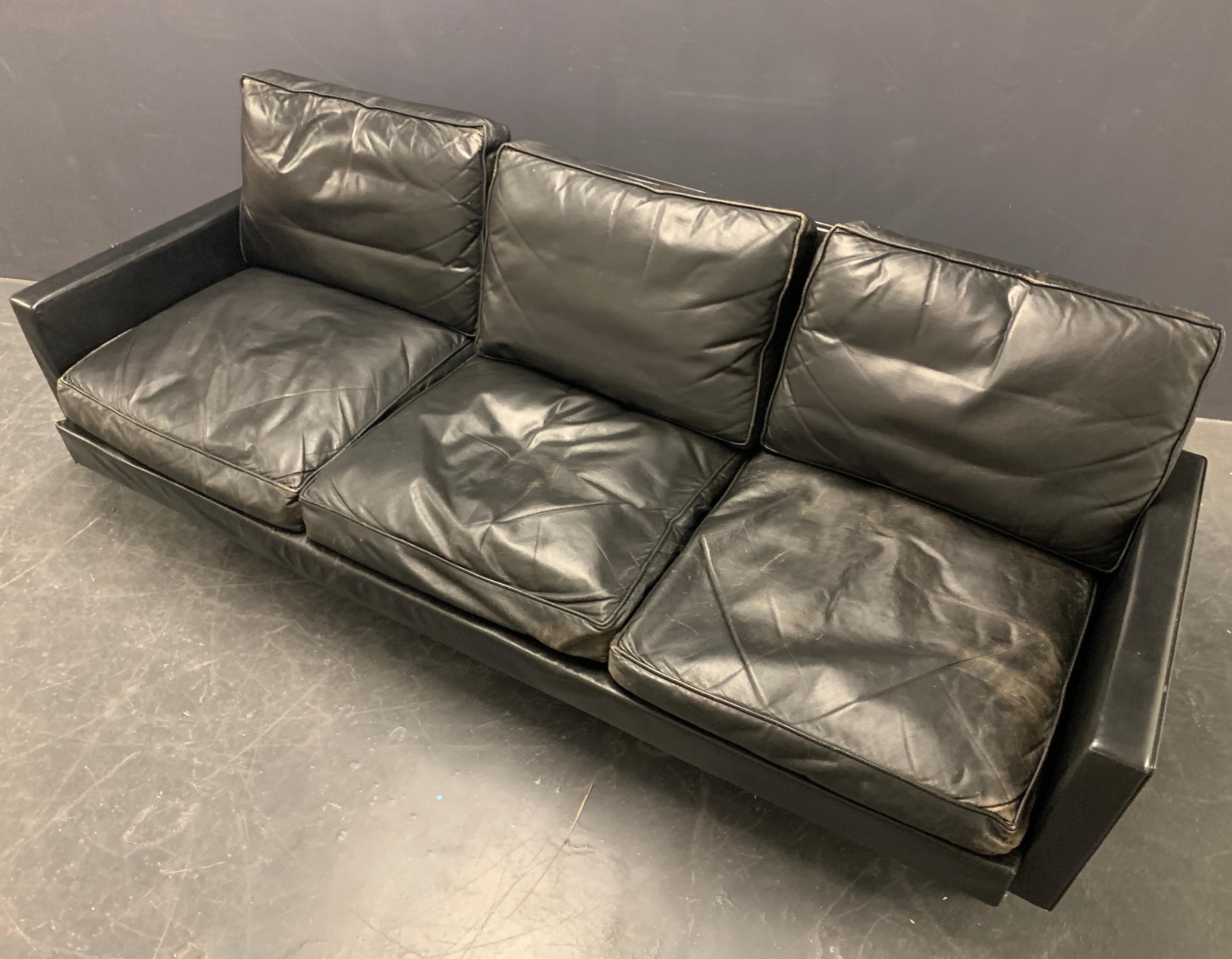 American Rare and Exclusive Loose Cushion Sofa For Sale