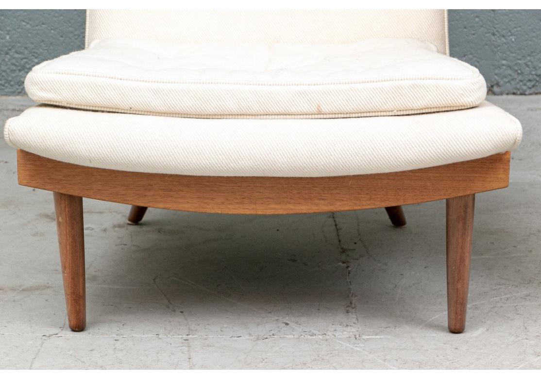 Walnut Rare and Extraordinary Pair of George Nakashima Lounge Chairs