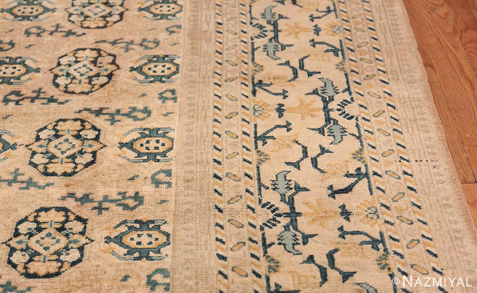 Beautiful Rare and Extremely Decorative Antique Room Size Khotan Rug, Country Of Origin: East Turkestan, Circa date: 1900