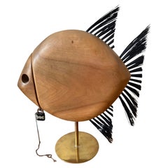 seltene und berühmte Carl Auböck Fish Penny Box