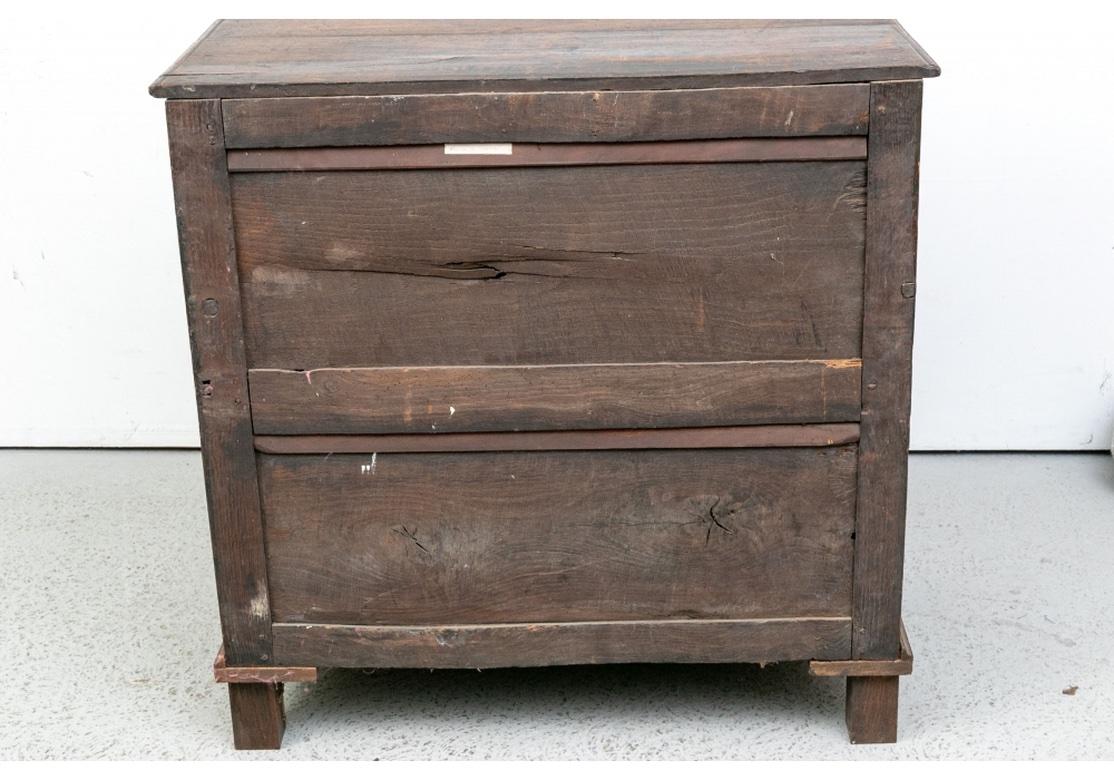 Rare and Fine 18th Century Stained Oak Chest of Drawers For Sale 4
