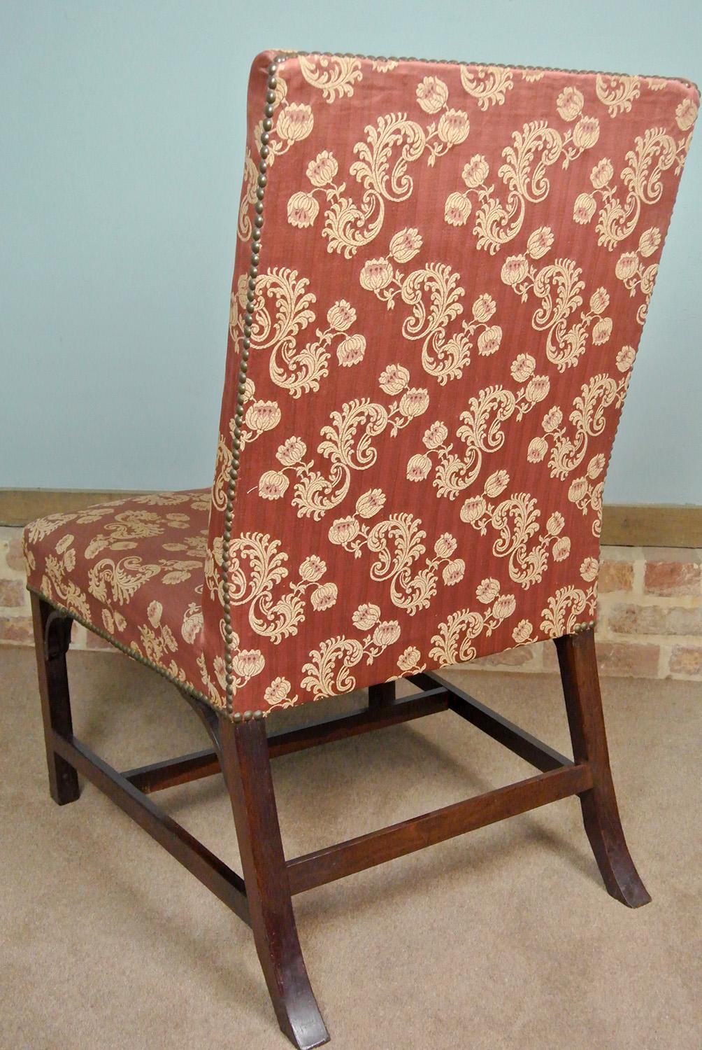 Rare and Fine British Colonial Georgian Teak Side Chair c. 1790 1