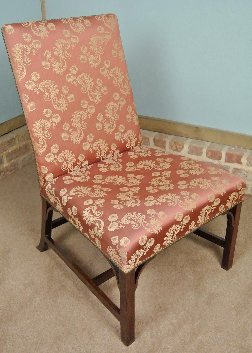 Rare and Fine British Colonial Georgian Teak Side Chair c. 1790 2