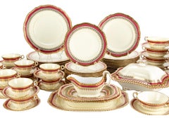 Rare and Fine  Copeland Spode Dinnerware Service For 12