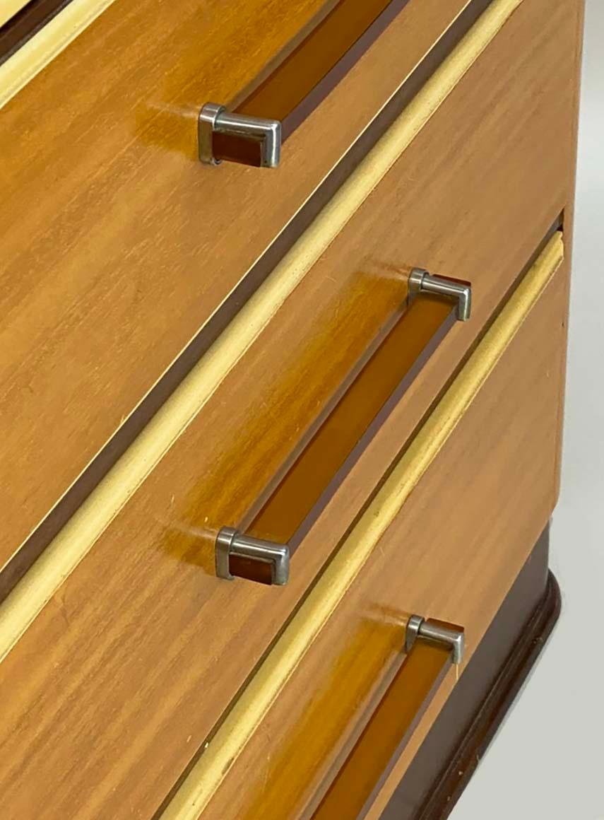 Rare and Handsome Chest or Dresser by Donald Deskey for Luce Furniture Company For Sale 5