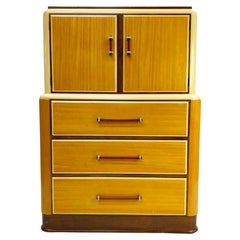 Rara e bella cassettiera o comò di Donald Deskey per Luce Furniture Company