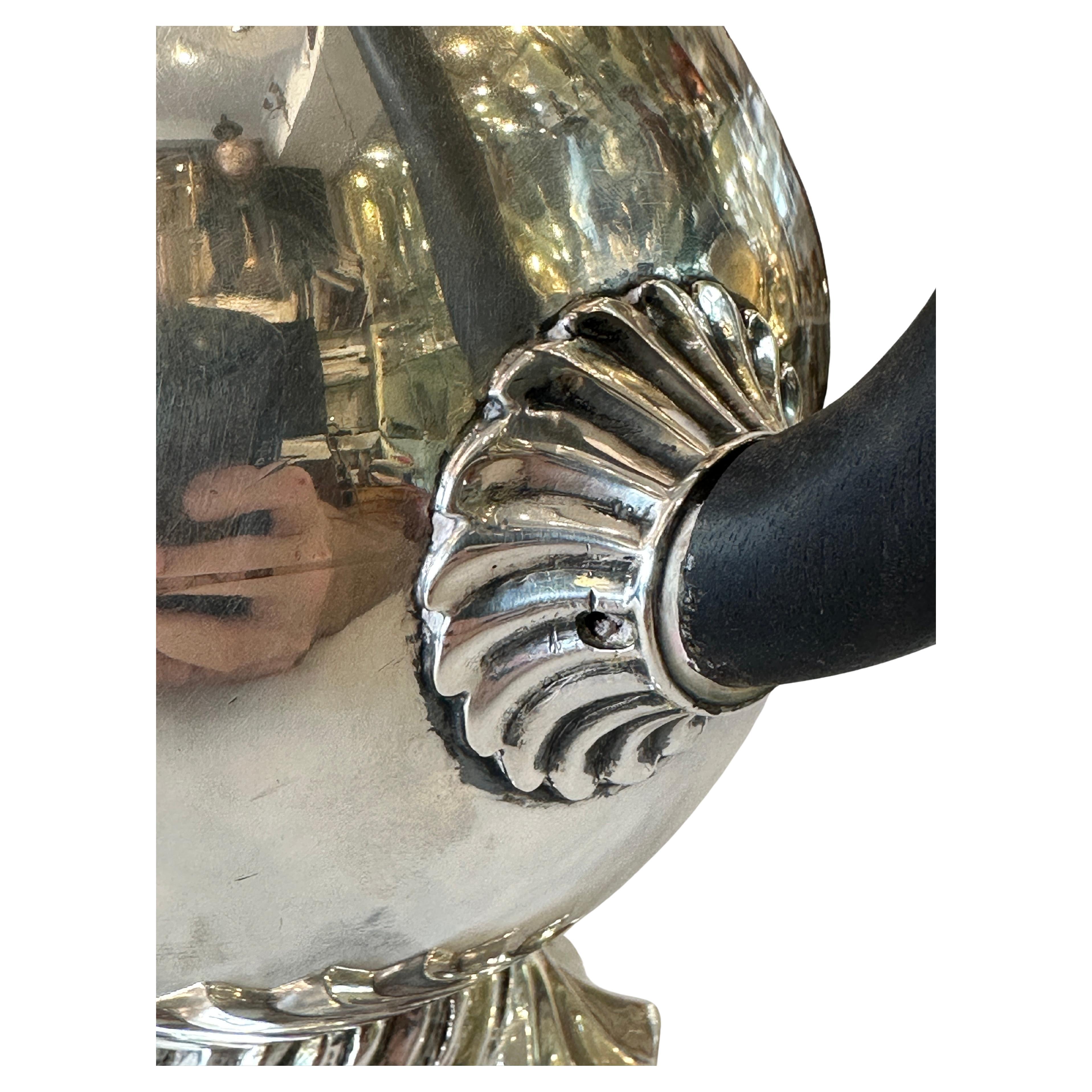 Art Deco Rare and highly important art deco judaica wine jug made by Bernhard Friedländer For Sale