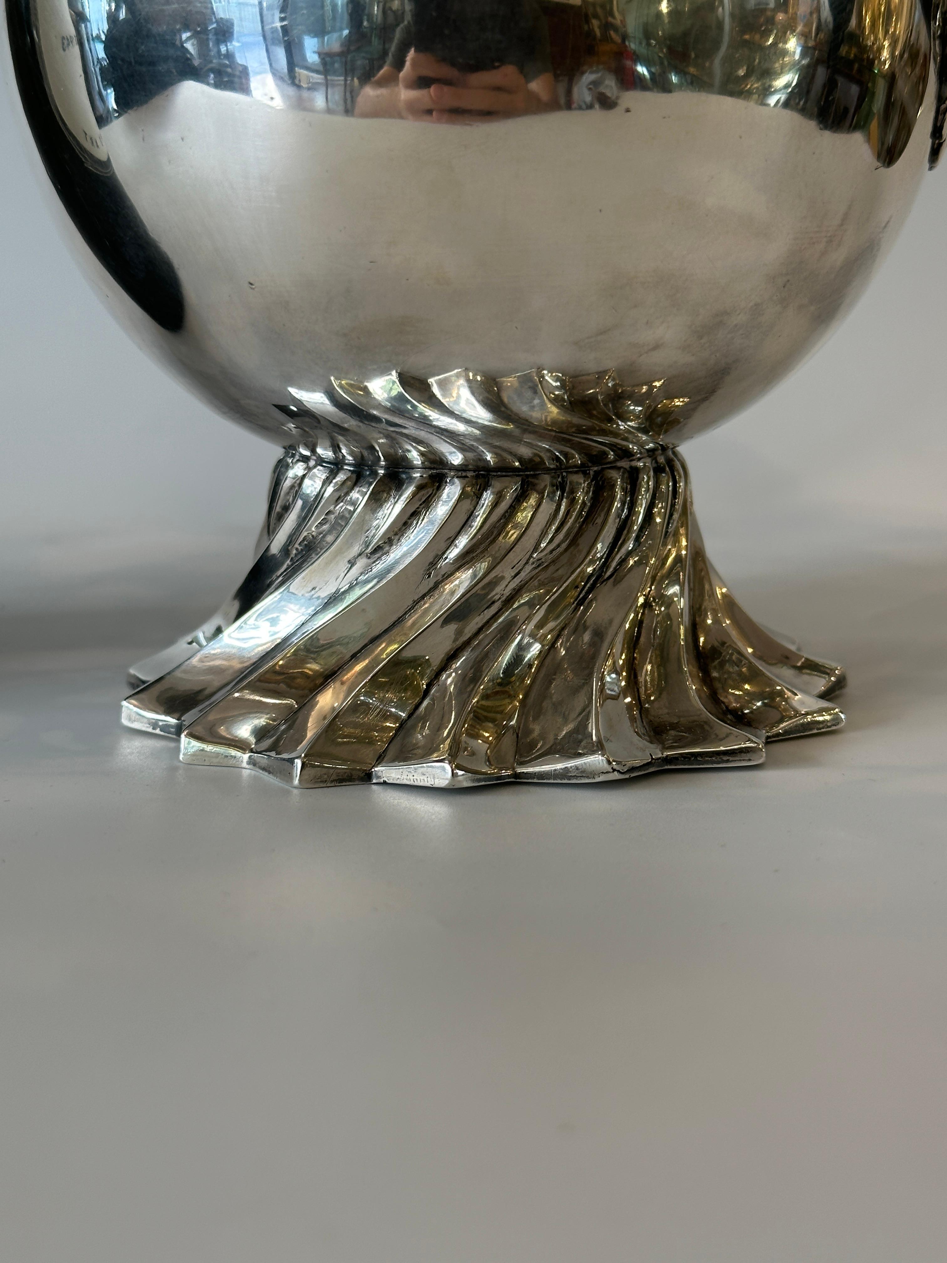 German Rare and highly important art deco judaica wine jug made by Bernhard Friedländer For Sale