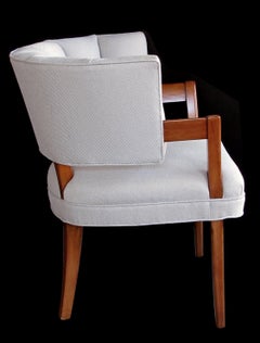 Rare and Iconic Pair of American Art Deco Armchairs by Eugene Schoen, New York