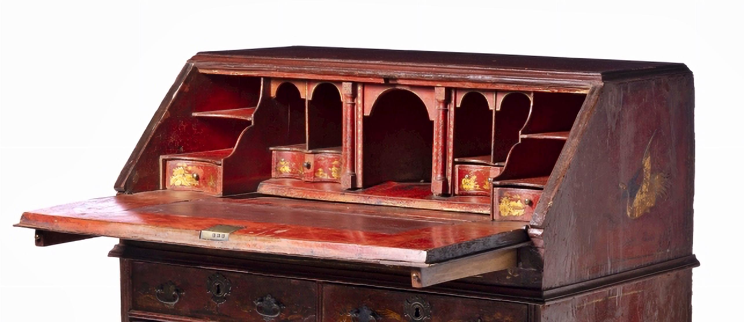 Exportation chinoise RARE et important ENGLISH STATIONERY GEORGE III 18ème siècle en vente