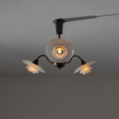 Rare and Important "Kuglekrone" Chandelier by Poul Henningsen for Louis Poulsen