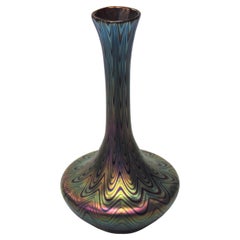 Rare and Important Loetz Phaenomen Vase Rubin PG 6893 made 1898