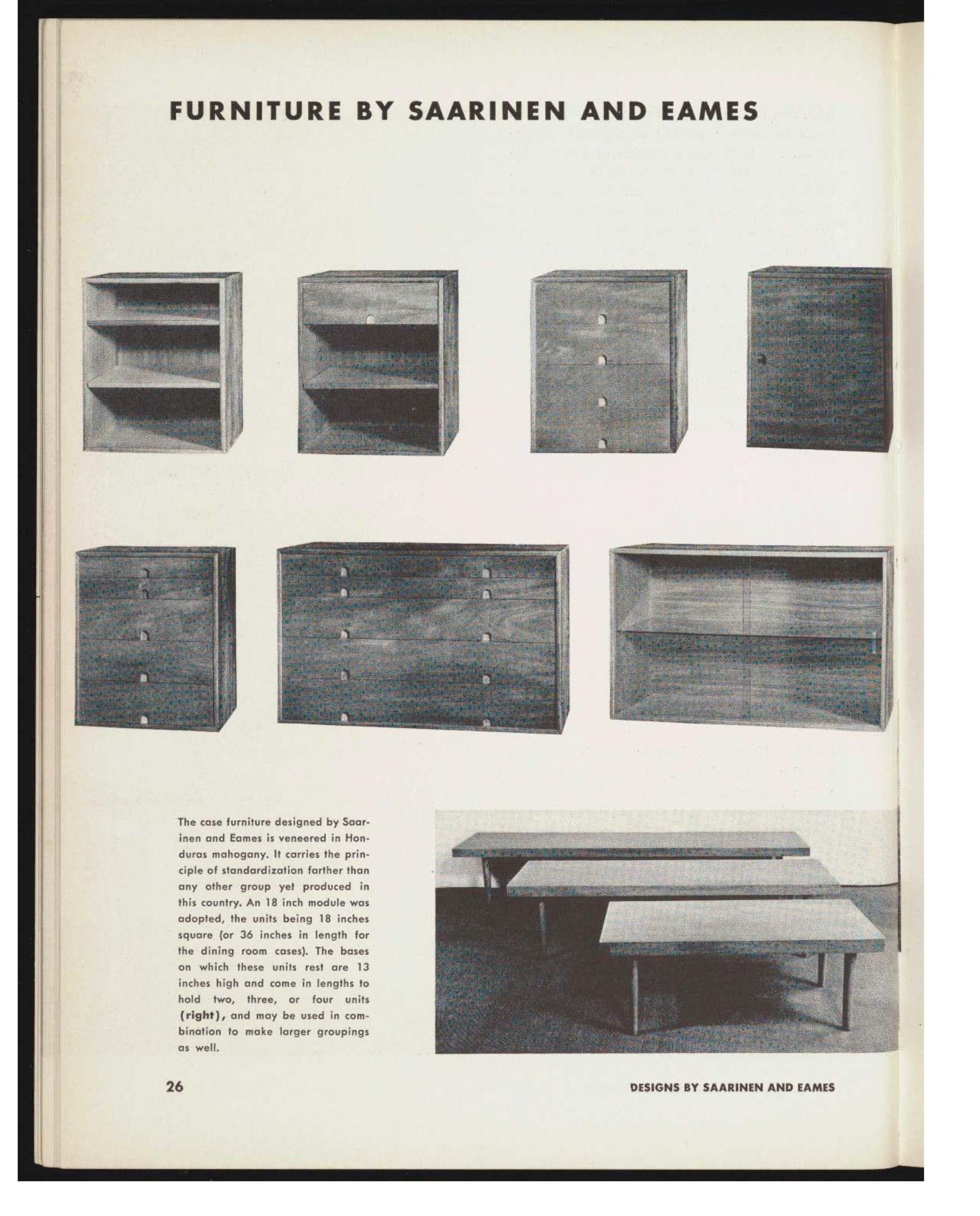 Bancs/cabines rares et importants du milieu du siècle dernier - Eames et Saarinen - Design organique en vente 8