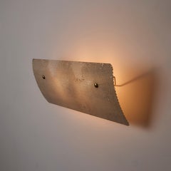 Rare and Important Model G320 Sconce by Pierre Guariche