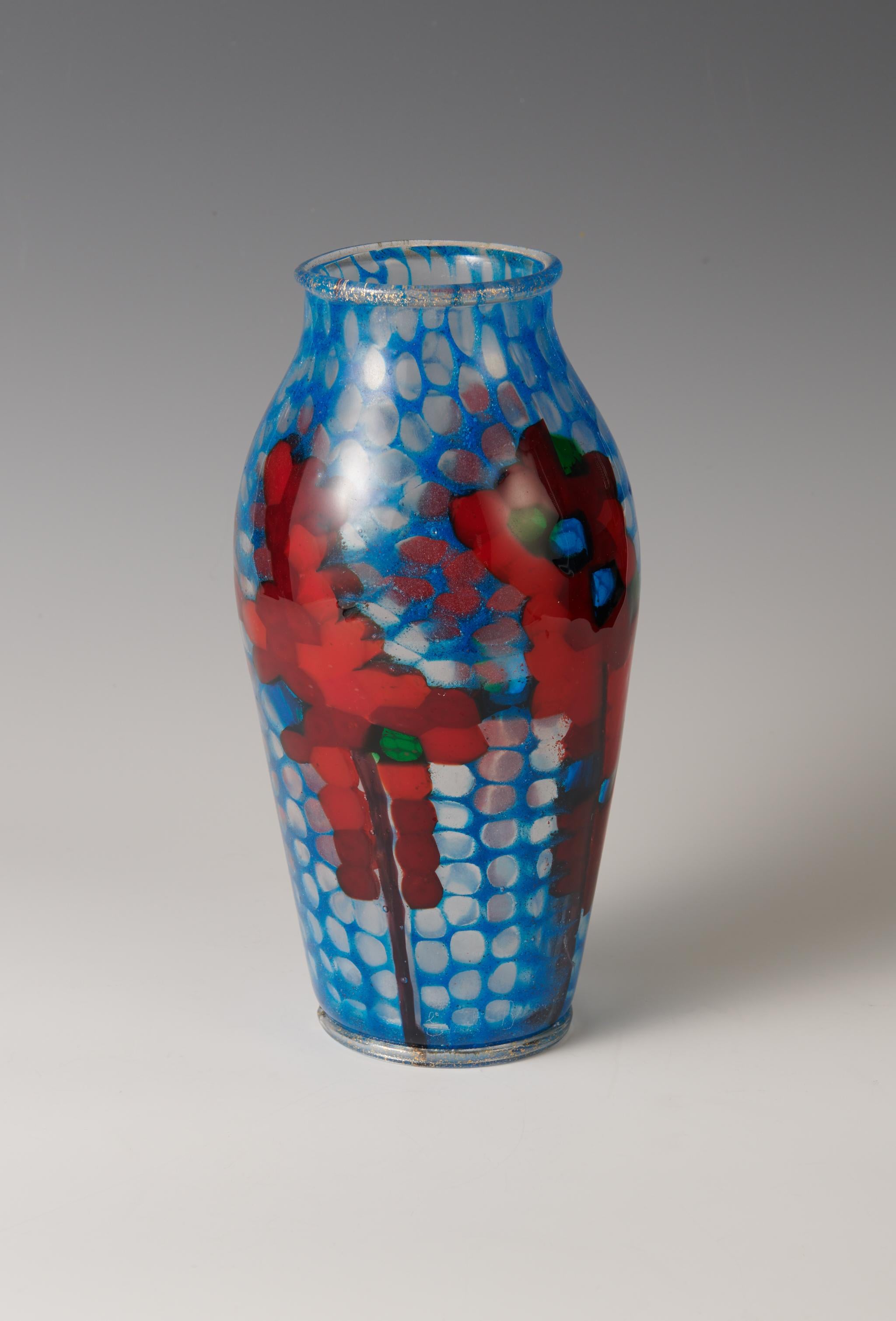 Seltene und bedeutende Mosaico-Vase Vetreria Artistica Barovier, Vetreria (Handgefertigt) im Angebot