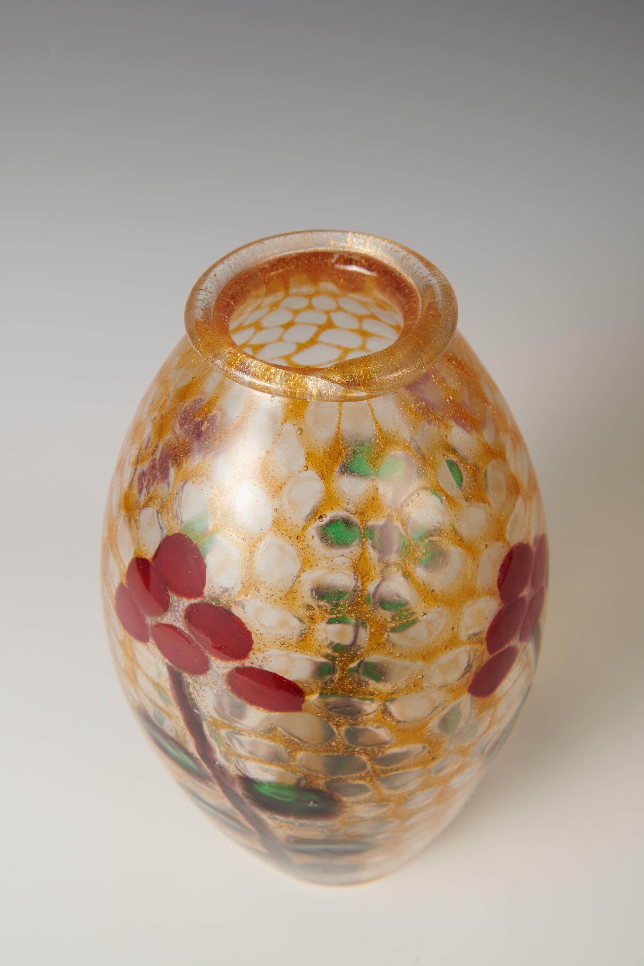 Seltene und bedeutende Mosaico-Vase Vetreria Artistica Barovier, Vetreria im Angebot 1