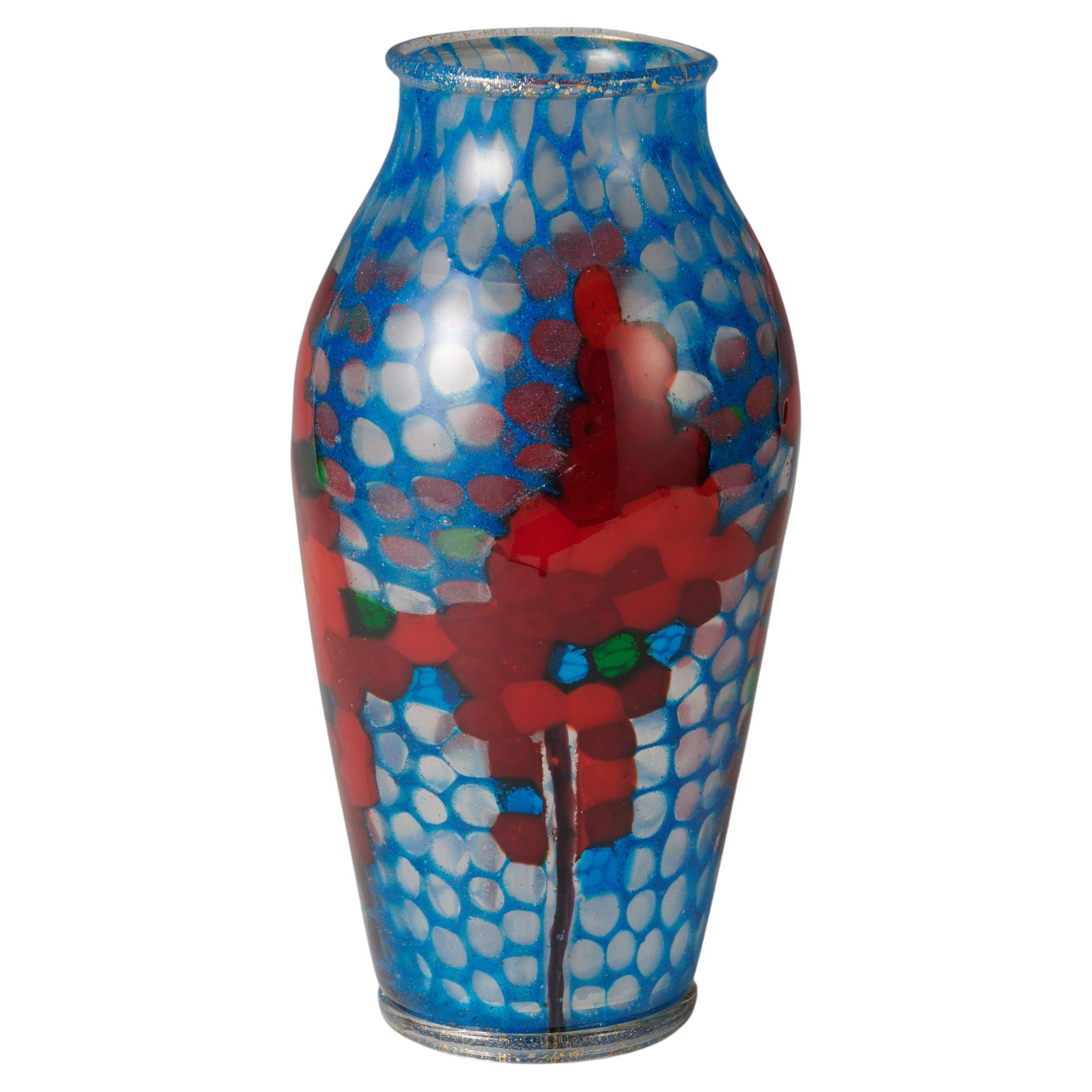 Seltene und bedeutende Mosaico-Vase Vetreria Artistica Barovier, Vetreria
