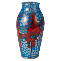 Seltene und bedeutende Mosaico-Vase Vetreria Artistica Barovier, Vetreria