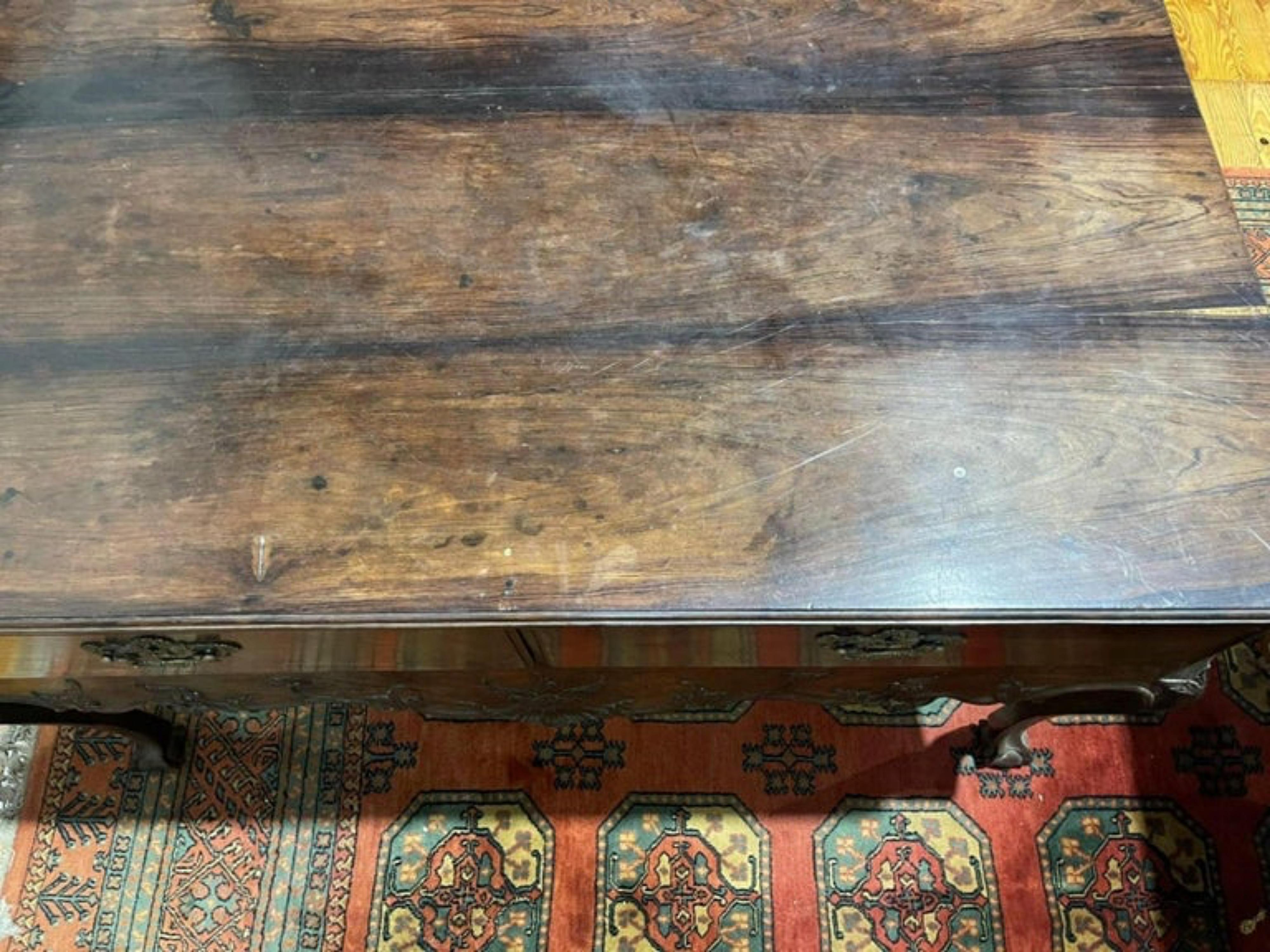 Rare and Important Portuguese Center Table, 18th Century For Sale 5