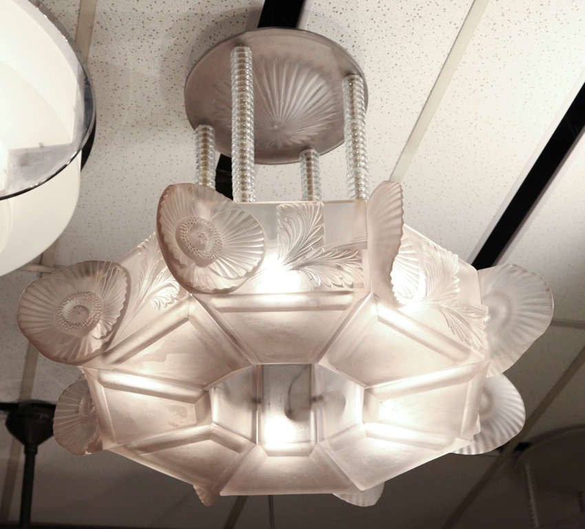 Francese Raro e importante lampadario 